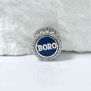 Pandora BORO TN Tennessee Bead Charm S925 Silver Charm